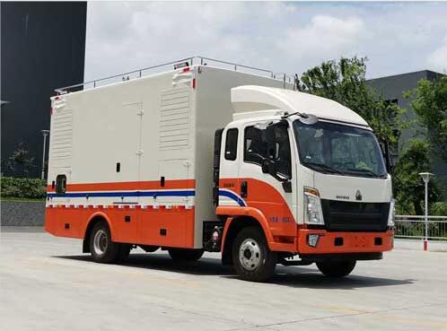 重汽50-200kw電源車(chē)